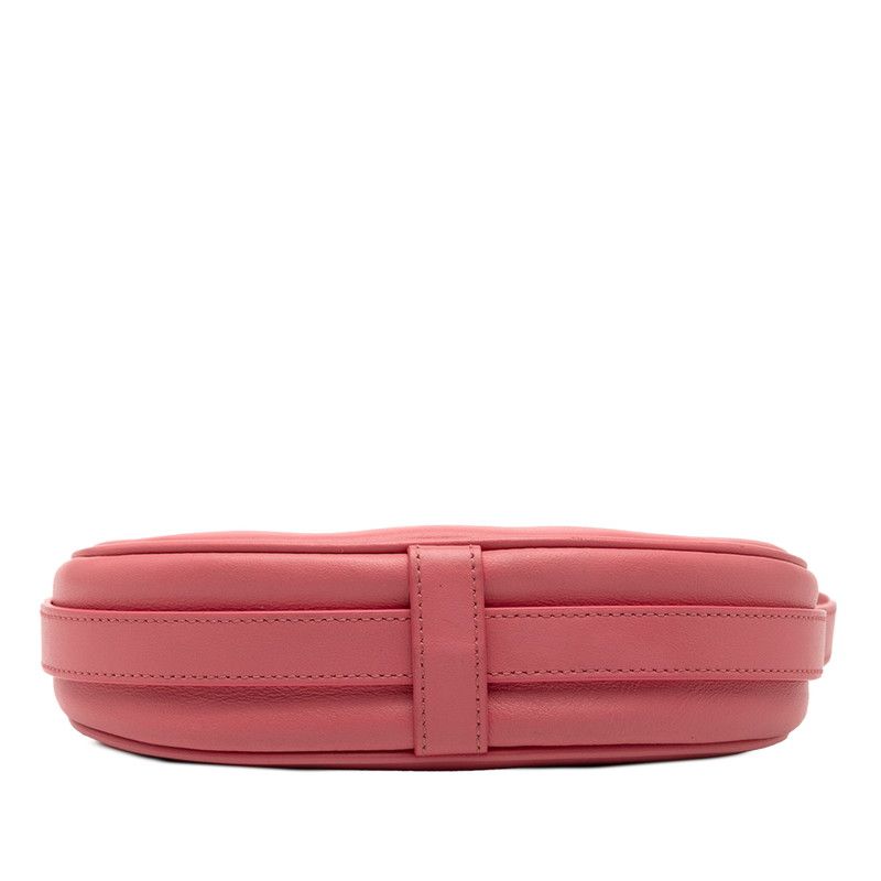 Celine Handbag Hobo Bag Pink Leather Women's Celine