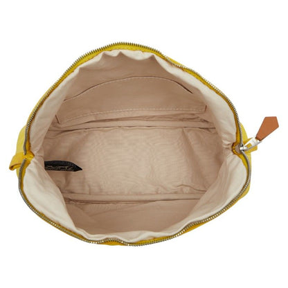 Hermes Bolide Pouch 25 Pouch Small Yellow Canvas Women Hermes
