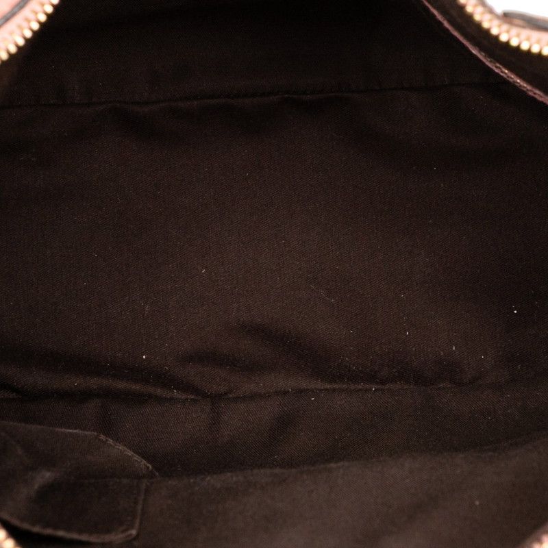 Gucci Bamboo One Shoulder Bag Handbag 137383 Pink Brown Leather Ladies Gucci