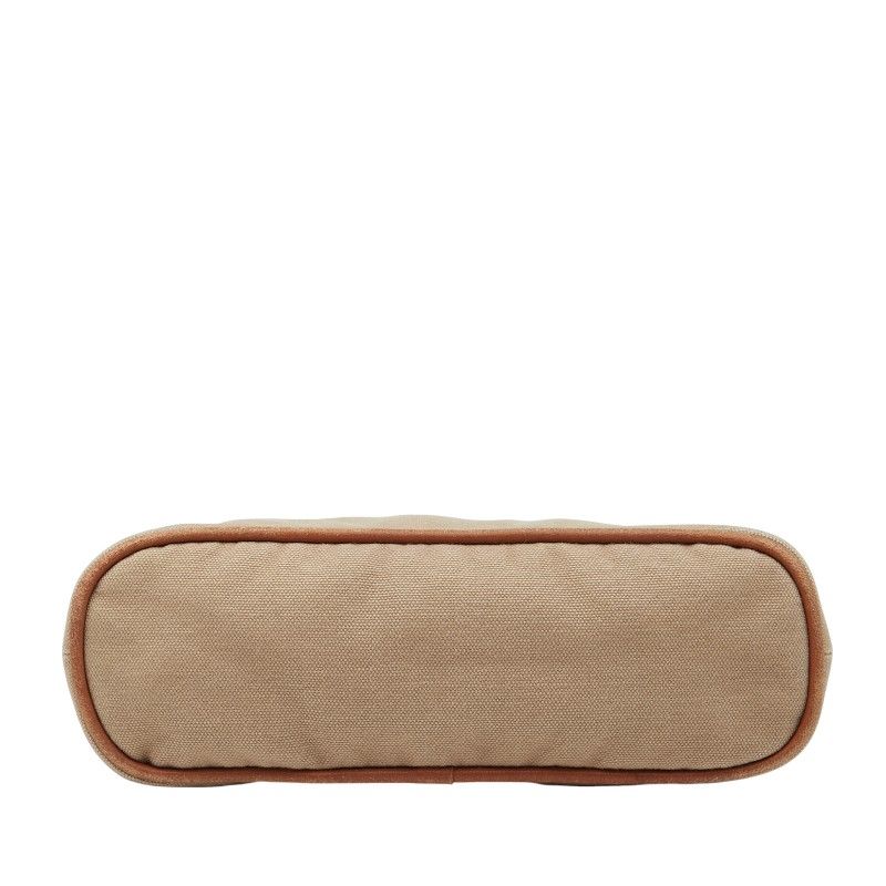 Hermes Bolide Pouch 20 Beige Canvas Women Hermes