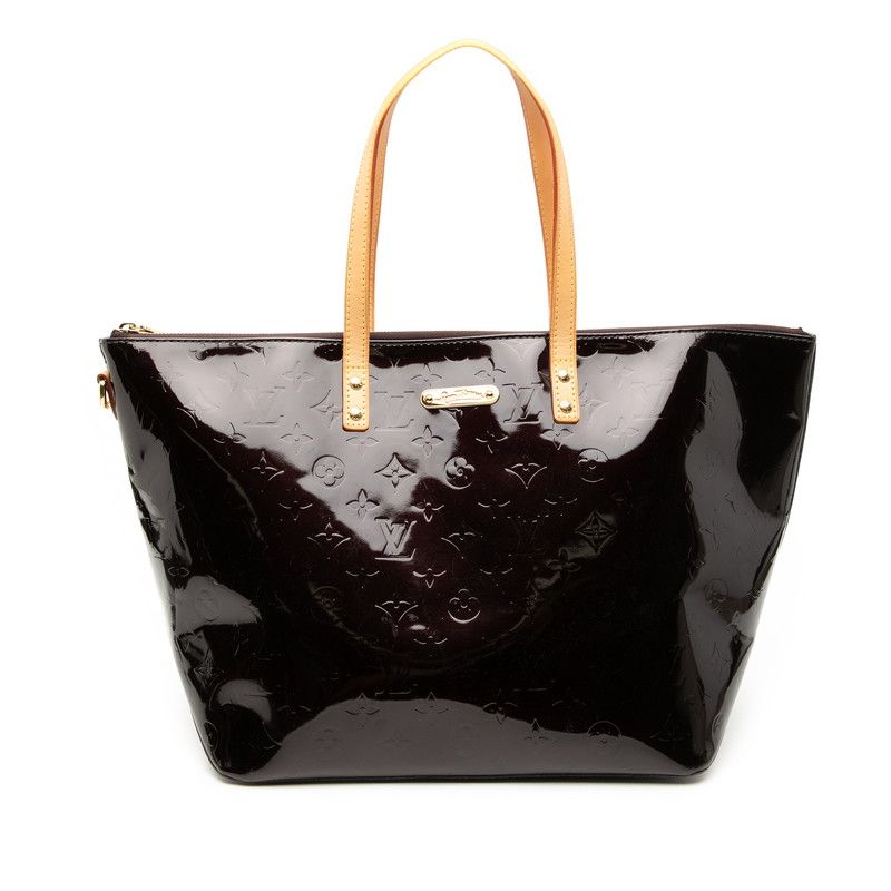 Louis Vuitton Monogram Vernis Bellevue GM Tote Shoulder Bag M93589 Amarante