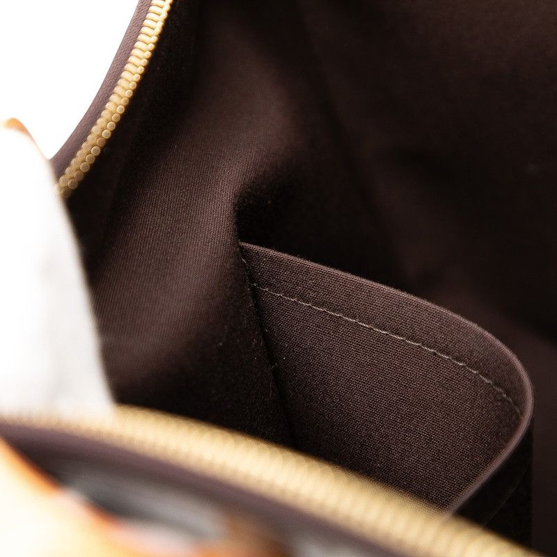 Louis Vuitton Monogram Vernis Bellevue GM Tote Shoulder Bag M93589 Amarante