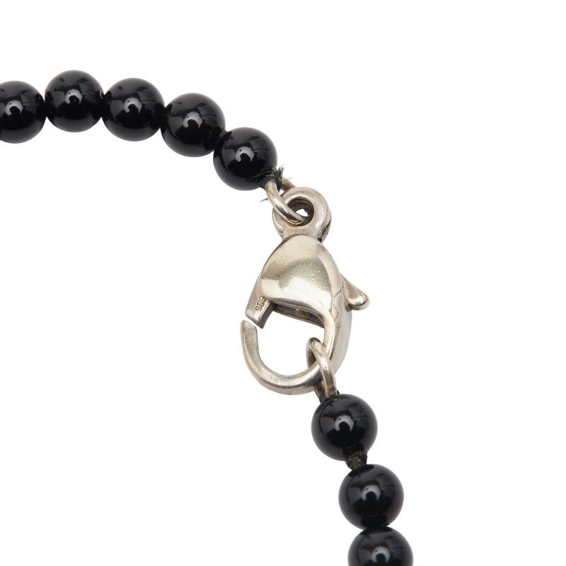 Tiffany & Co Heart Knock Silver Black Sv925 Silver Onyx Ladies Tiffany & Co