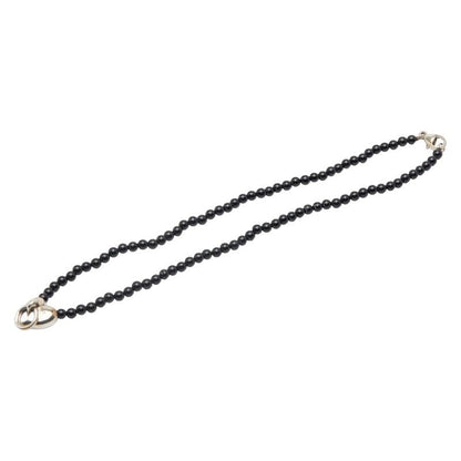 Tiffany & Co Heart Knock Silver Black Sv925 Silver Onyx Ladies Tiffany & Co