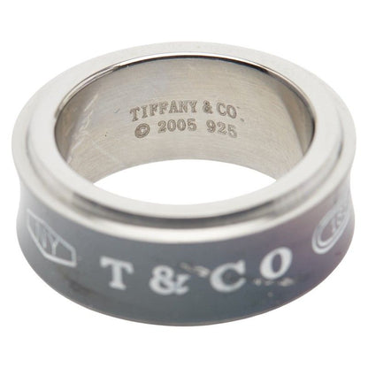 Tiffany & Co 1837 Sv925 Silver Titanium Ladies Tiffany & Co