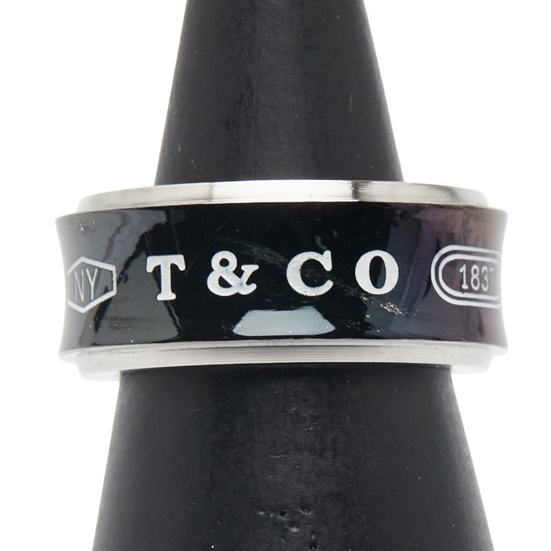 Tiffany & Co 1837 Sv925 Silver Titanium Ladies Tiffany & Co