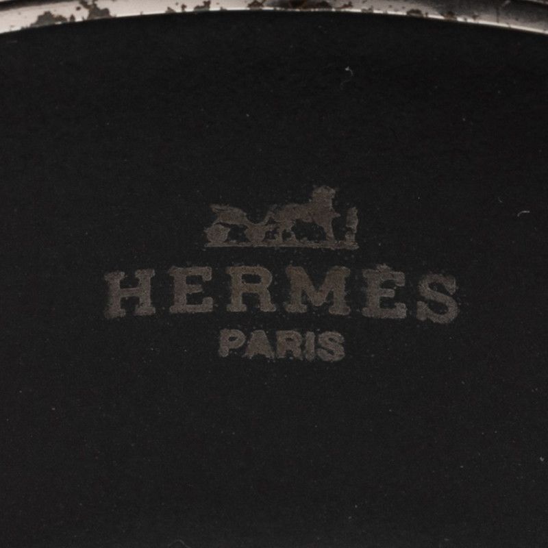 Hermes Emile TGM Cloisonne Silver Multicolor Metal Ladies Hermes