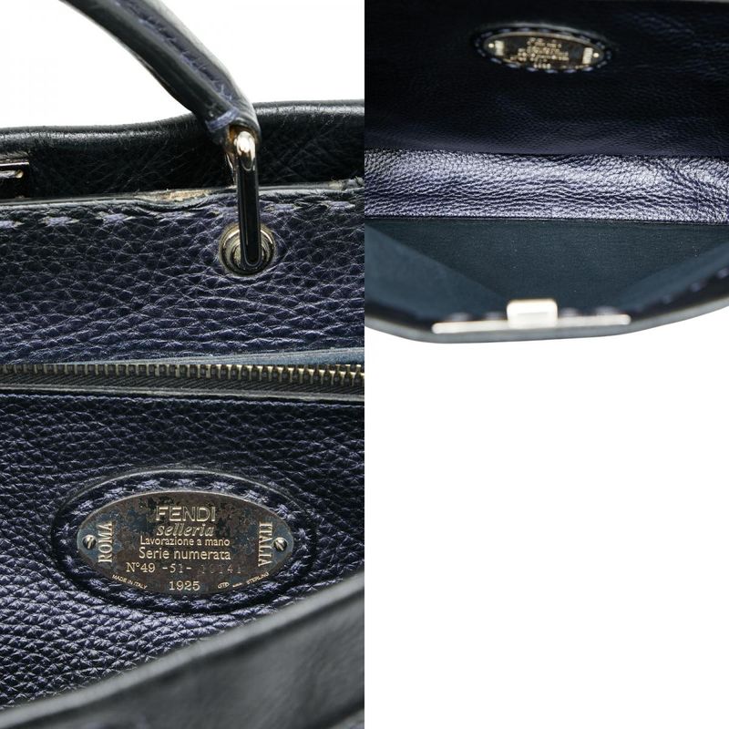 Fendi Selleria Peekaboo Fit Bug's Eye Monster Business Bag Shoulder Bag 2WAY
