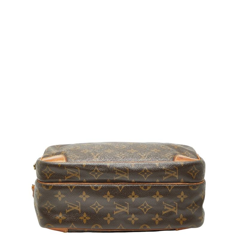 Louis Vuitton Monogram Nile Crossbody Shoulder Bag M45244 Brown PVC Leather