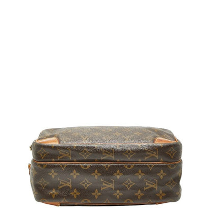 Louis Vuitton Monogram Nile Crossbody Shoulder Bag M45244 Brown PVC Leather