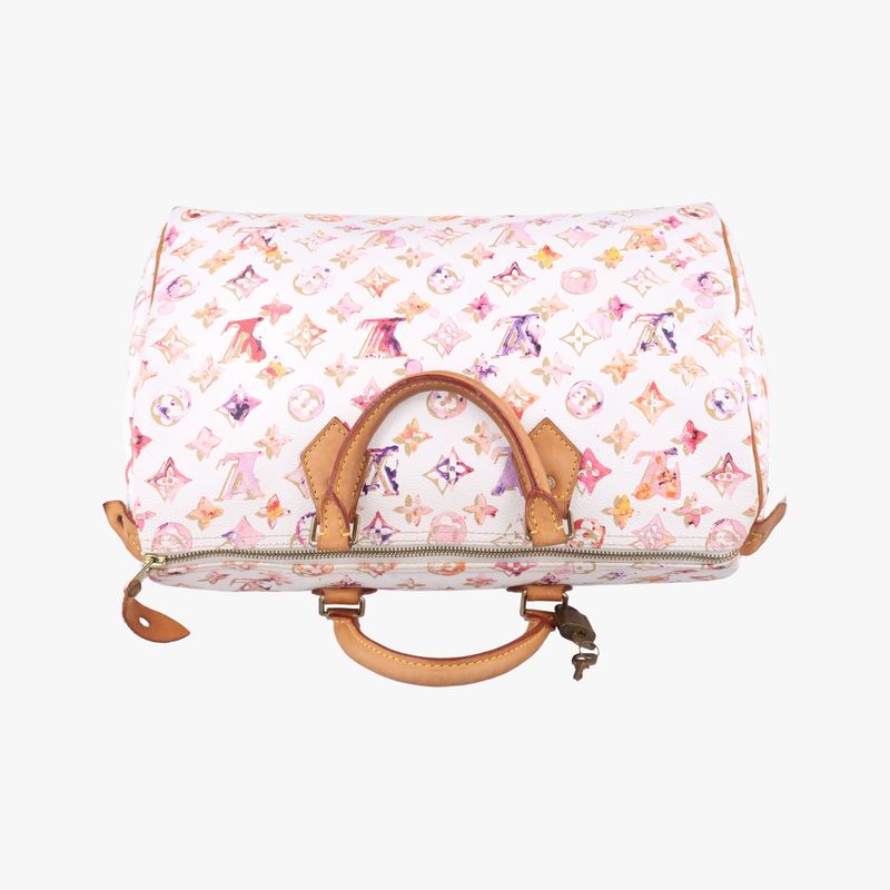 Louis Vuittonspeedy 30 Bronze And Multicolor Monogram Water Color M95751 Sp2018