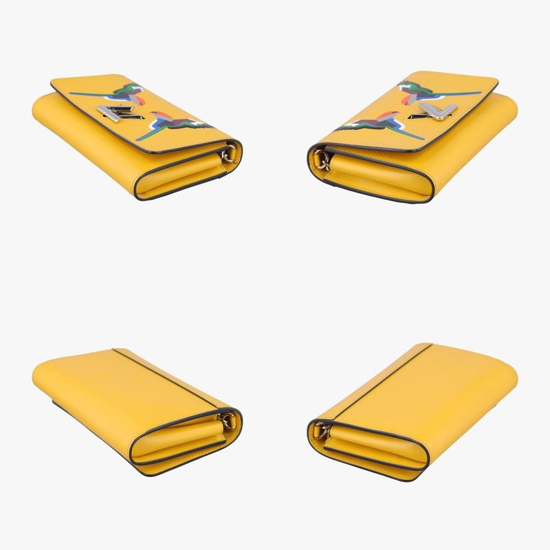 Louis Vuitton Twist MM Early Bird Yellow X Multicolor Epi M61752 Sp2116