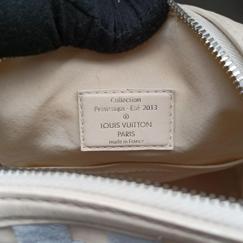 Louis Vuittonspeedy Cube PM Gray And White Damier Azure Canvas M48909 Ar1113