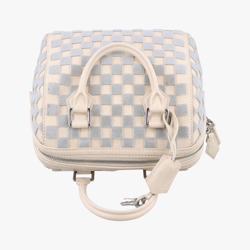 Louis Vuittonspeedy Cube PM Gray And White Damier Azure Canvas M48909 Ar1113