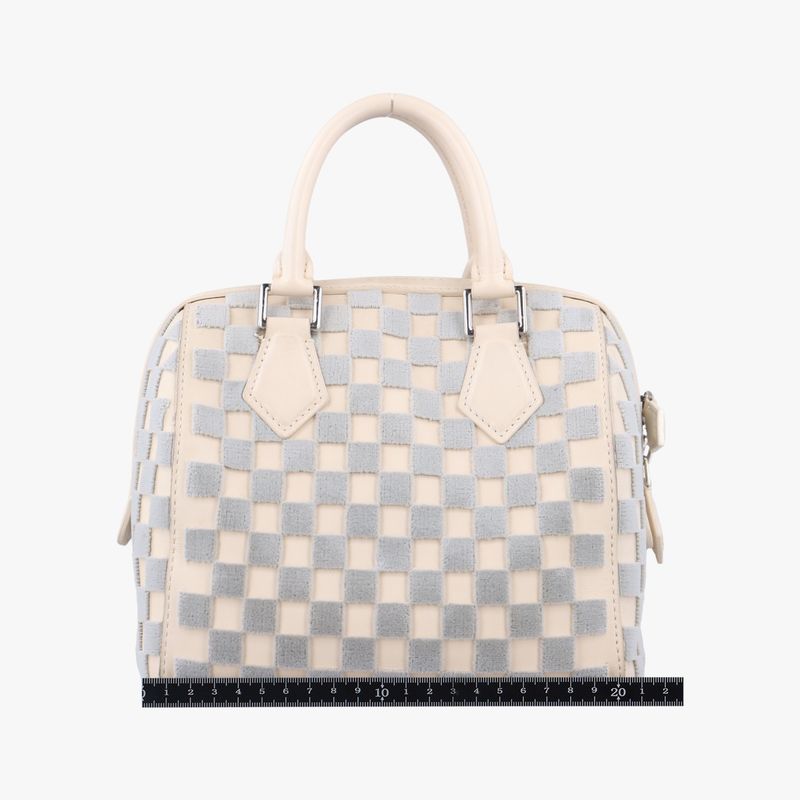 Louis Vuittonspeedy Cube PM Gray And White Damier Azure Canvas M48909 Ar1113