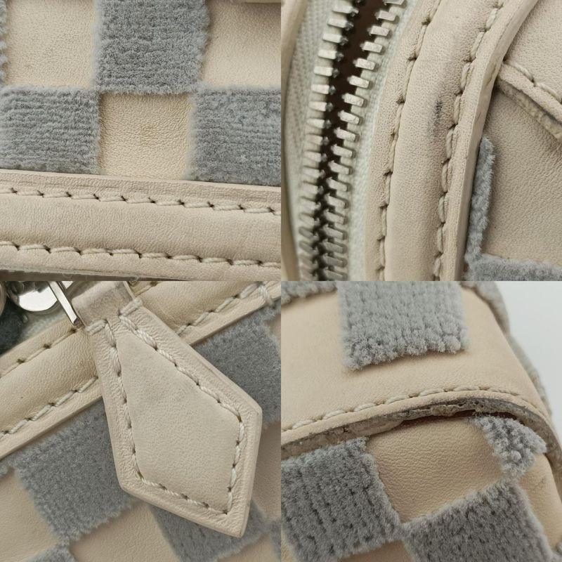 Louis Vuittonspeedy Cube PM Gray And White Damier Azure Canvas M48909 Ar1113