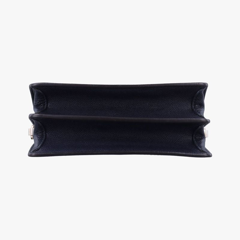 Louis Vuitton Dauphine MINI Navy And Multicolor Leather M55454 Fo2109 IC Chip