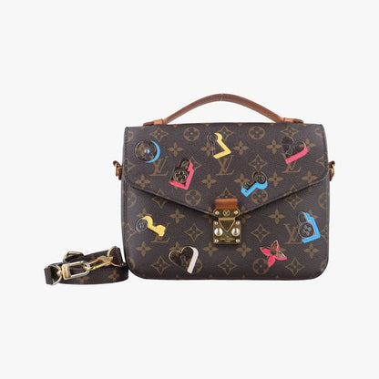 Louis Vuittonpochette Metis MM Monogram / Brown And Multicolor Monogram Canvas