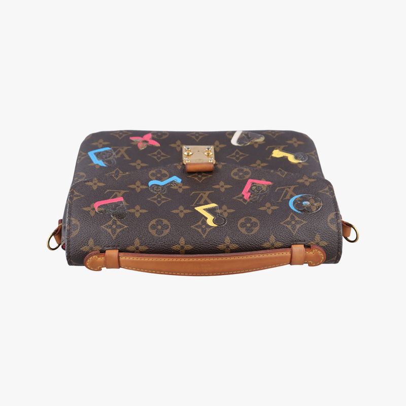Louis Vuittonpochette Metis MM Monogram / Brown And Multicolor Monogram Canvas