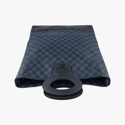 Louis Vuitton Damier Cobalt Tote NS Black And Navy Damier Cobalt N51100 Ba2154