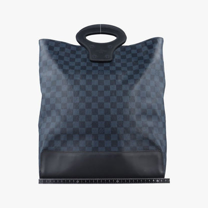 Louis Vuitton Damier Cobalt Tote NS Black And Navy Damier Cobalt N51100 Ba2154