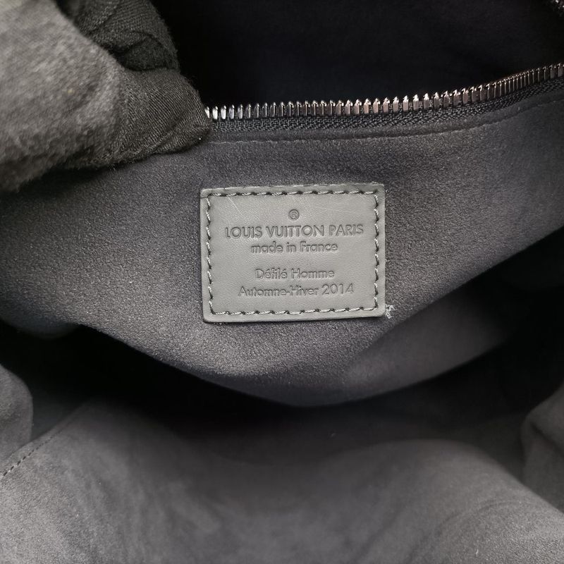 Louis Vuitton Damier Cobalt Tote NS Black And Navy Damier Cobalt N51100 Ba2154