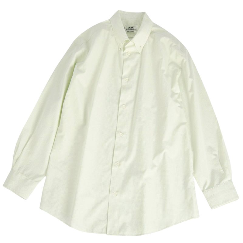 Hermes Shirt Long Sleeve Long Sleeve Check Serie Botta