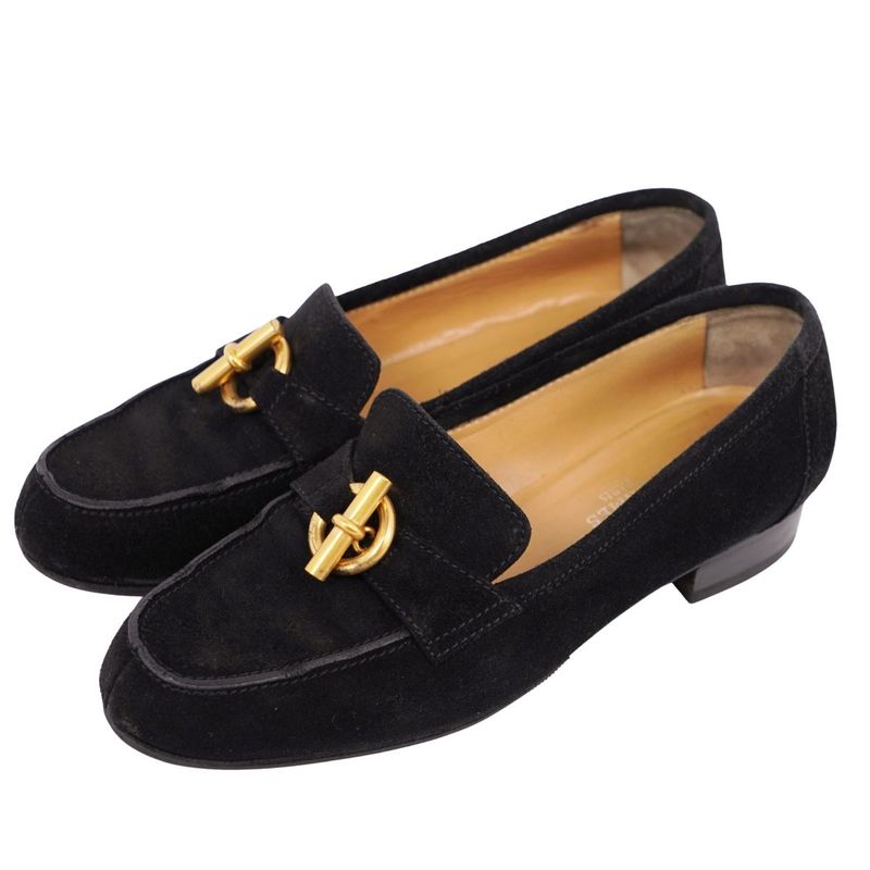 Hermes Loafer Moccasins Chaine D'ancre Hardware Grenat