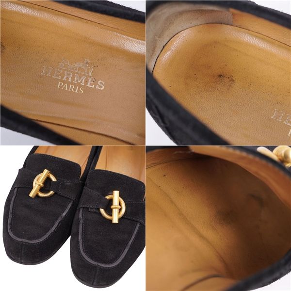 Hermes Loafer Moccasins Chaine D'ancre Hardware Grenat