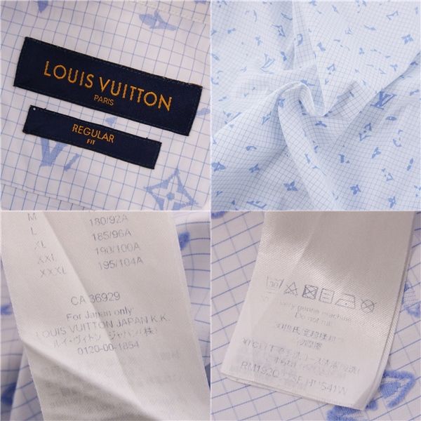 Louis Vuitton Shirt 19AW DNA Monog