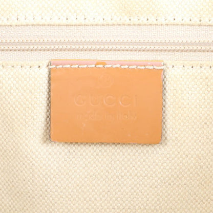 Gucci GG Canvas Sherry Line Jolie 211970 Leather Tote Bag Shoulder A4 Ladies