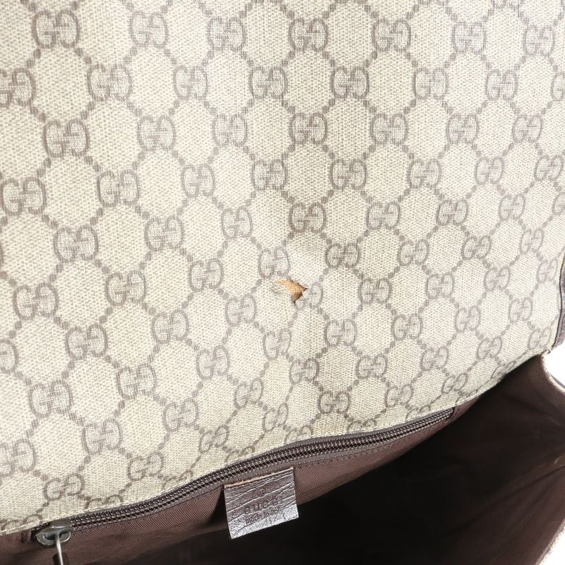 Gucci GG Supreme Sherry Line 180692 Leather Shoulder Bag Crossbody Messenger