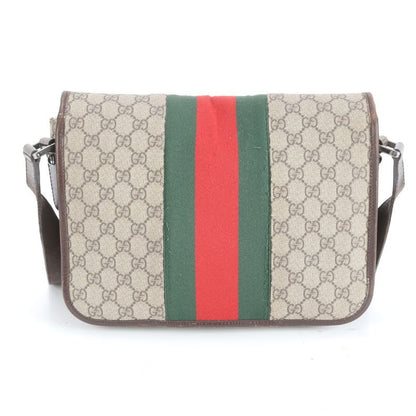 Gucci GG Supreme Sherry Line 180692 Leather Shoulder Bag Crossbody Messenger