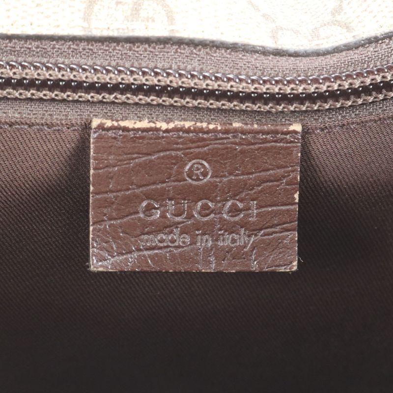 Gucci GG Supreme Sherry Line 180692 Leather Shoulder Bag Crossbody Messenger