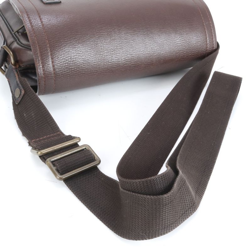 Louis Vuitton Utah Reporter Cafe M92072 Leather Shoulder Bag Crossbody Messenger