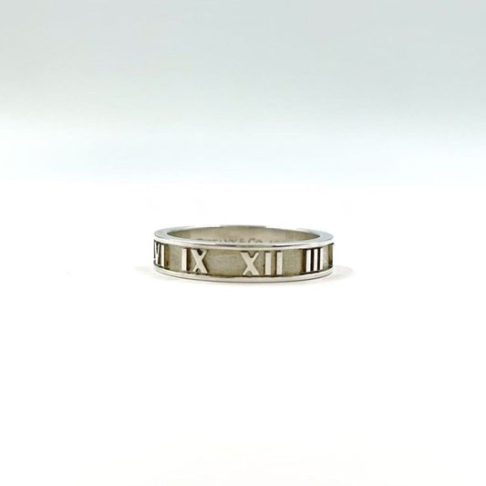 Tiffany & Co Atlas 925 Engraved Ag925 Silver Ring