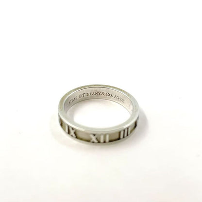 Tiffany & Co Atlas 925 Engraved Ag925 Silver Ring