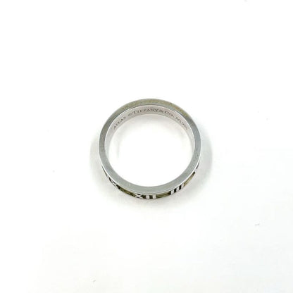 Tiffany & Co Atlas 925 Engraved Ag925 Silver Ring
