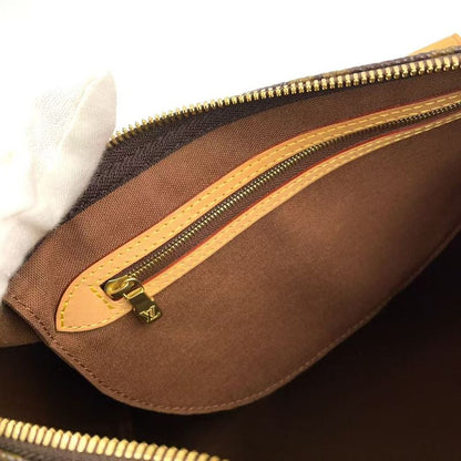 Louis Vuitton Speedy 30 Monogram Leather X PVC Brown Handbag Gold M41112