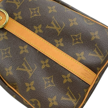 Louis Vuitton Speedy 30 Monogram Leather X PVC Brown Handbag Gold M41112