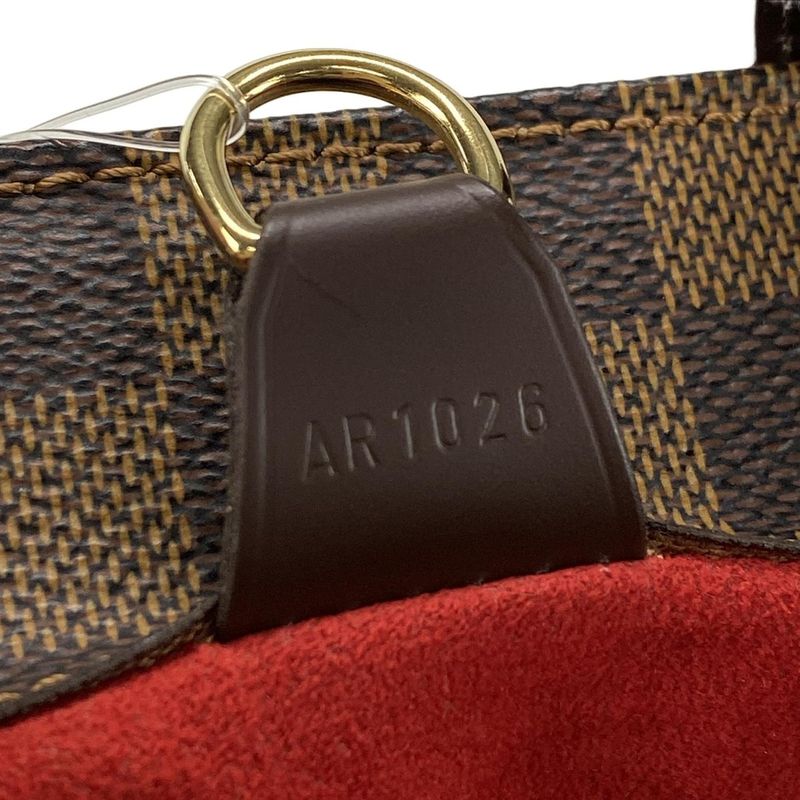 Louis Vuitton Damier Parioli PM N51123 Ebène Tote Bag