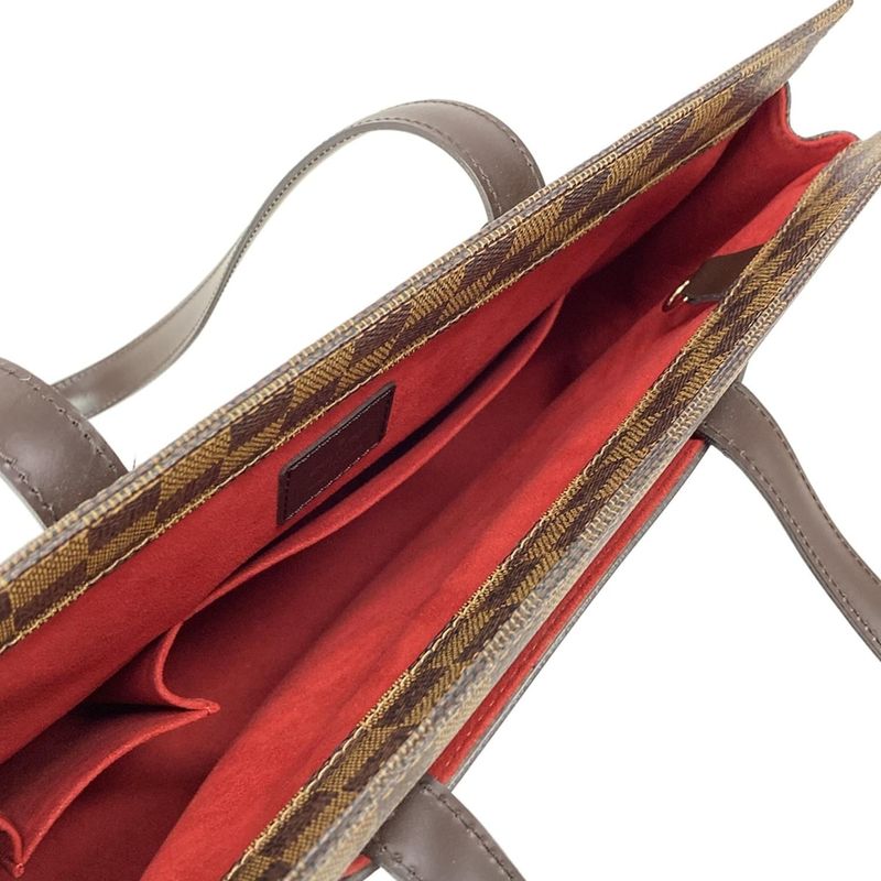 Louis Vuitton Damier Parioli PM N51123 Ebène Tote Bag