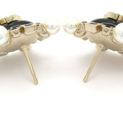 Chanel Earrings - Gold X Black X Multi