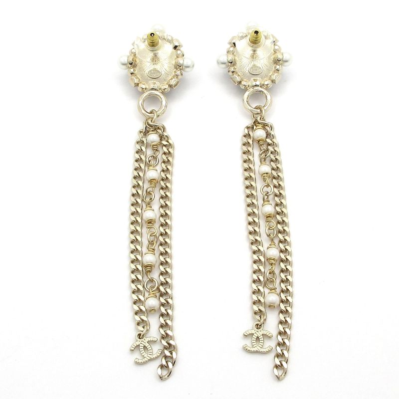 Chanel Earrings - Gold X Black X Multi