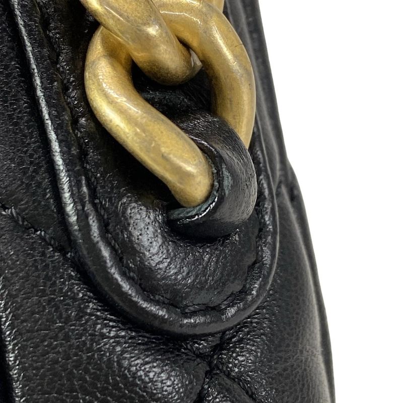 Chanel Shoulder Bag Chanel 19 Matelasse Hobo Bag As4638 Black Gold And Silver