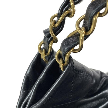 Chanel Shoulder Bag Chanel 22 Small Handbag As3260 Black Mattogo Old Hardware /