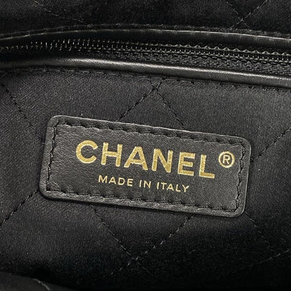 Chanel Shoulder Bag Chanel 22 Small Handbag As3260 Black Mattogo Old Hardware /