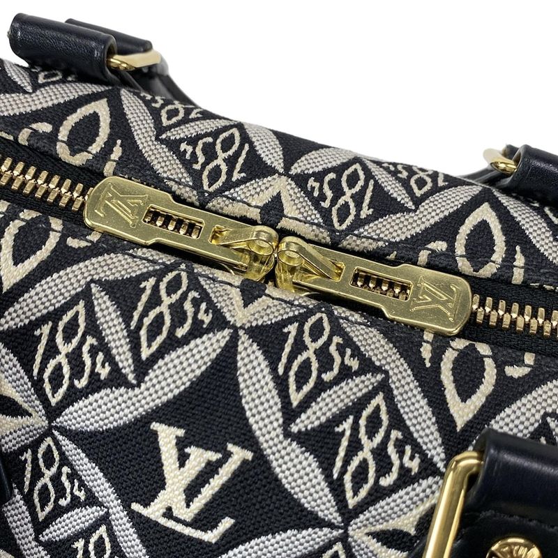 Louis Vuitton Since 1854 Speedy Bandoliere 25 M45769 Noir Black