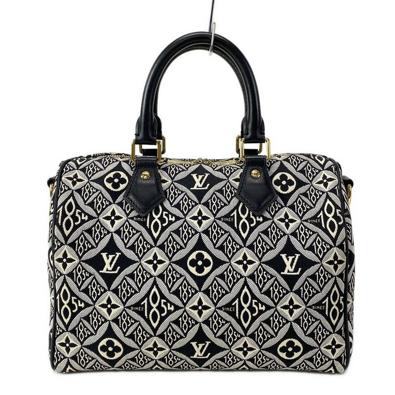 Louis Vuitton Since 1854 Speedy Bandoliere 25 M45769 Noir Black