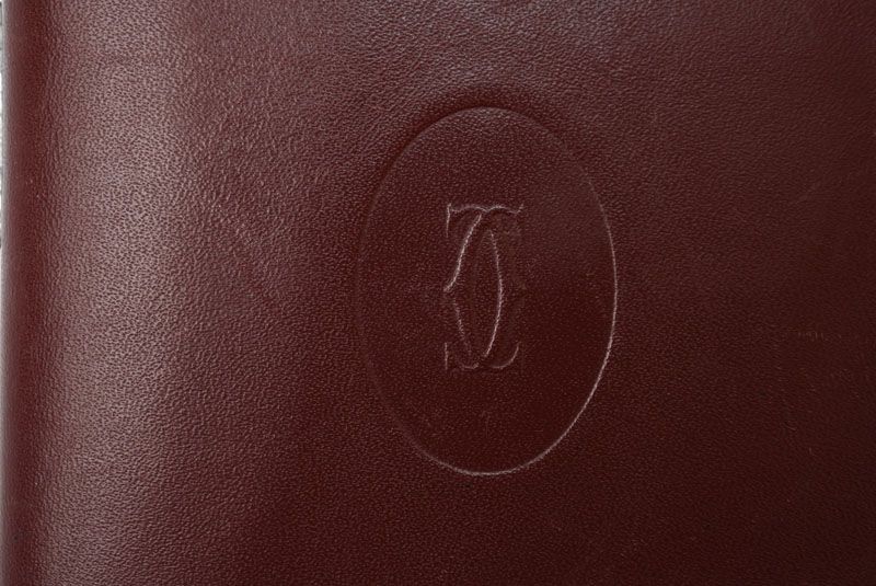 Cartier Fold Wallet Vintage Cartier Men's Must De Cartier Bordeaux 73184192